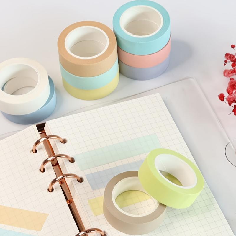 10pcs Mixed Masking Tape for DIY Crafts at Home Washi Tape for Journal Diary