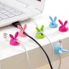 Bunny Wire Organizer Single Hole Wire Clip Wire Buckle Wire Fixing Clip