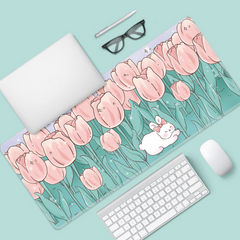 Cartoon Flower Mouse Pad for Laptop & Office Desk