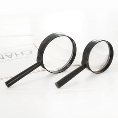 Optical Magnifying Glass for Elderly Reading, Handheld Magnifier