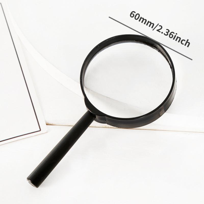 Optical Magnifying Glass for Elderly Reading, Handheld Magnifier