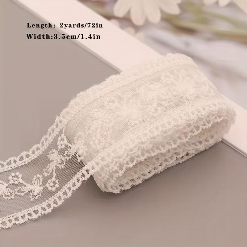 Golden Silk Thread Embroidery Lace Headdress Lace