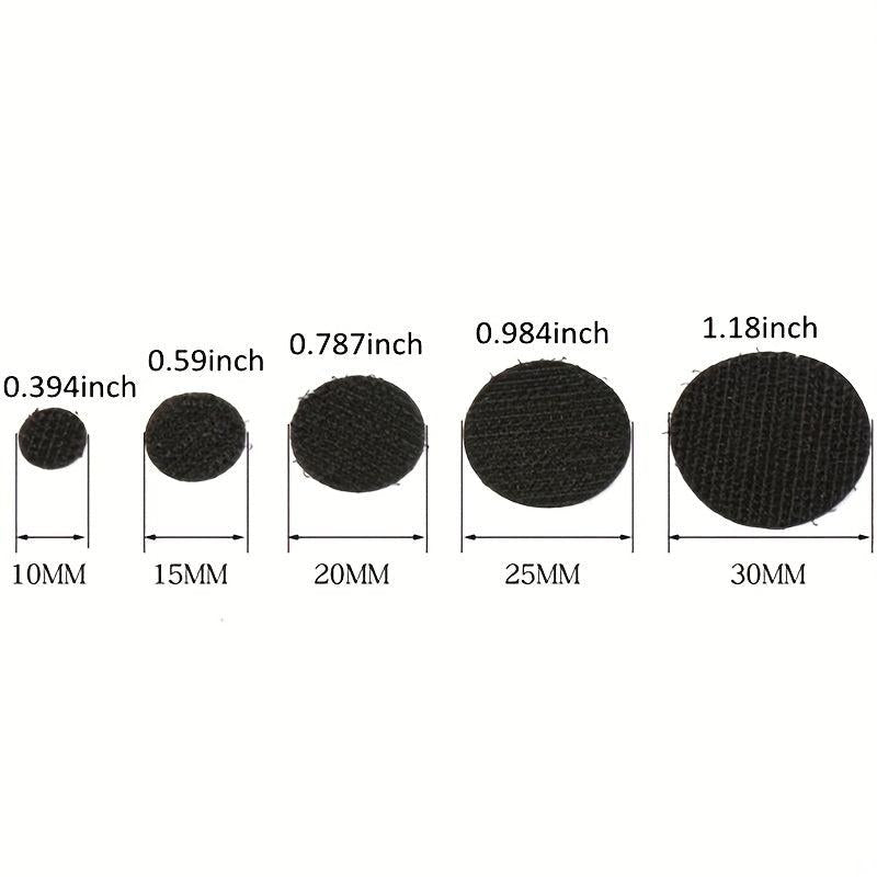 Transparent Dot Sticker Self Adhesive Fastener Tape Dots 10 15 20mm