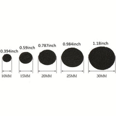 Transparent Dot Sticker Self Adhesive Fastener Tape Dots 10 15 20mm