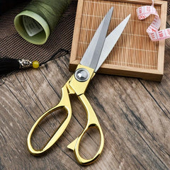 Golden Fabric Scissors Stainless Steel Tailor Scissors