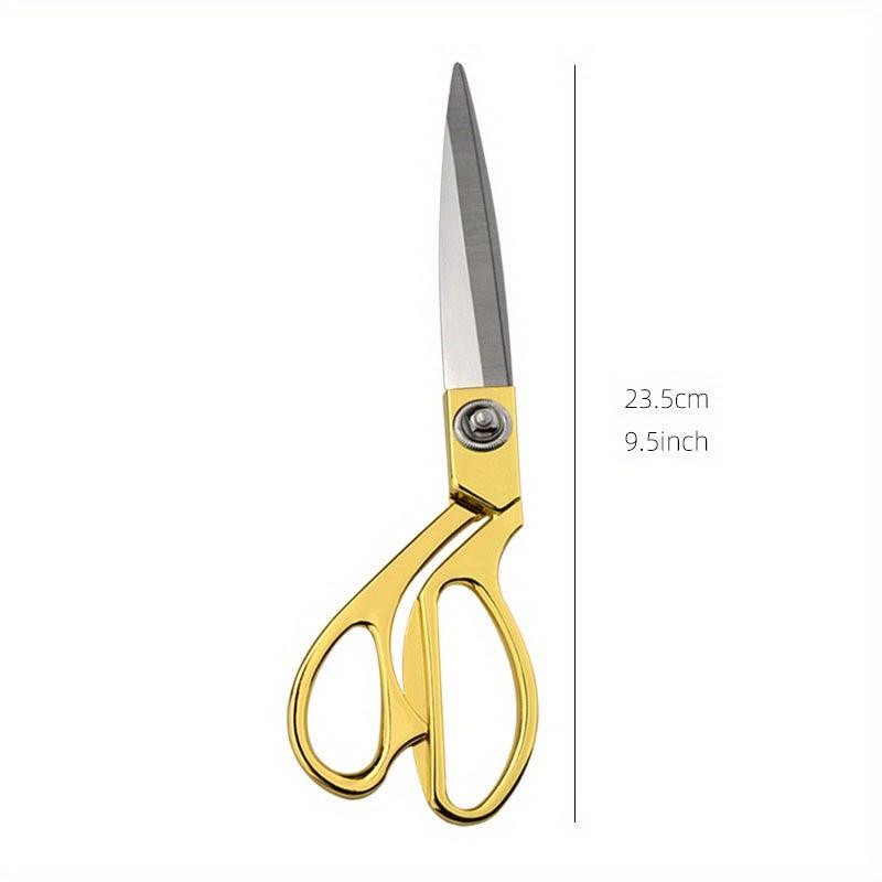 Golden Fabric Scissors Stainless Steel Tailor Scissors