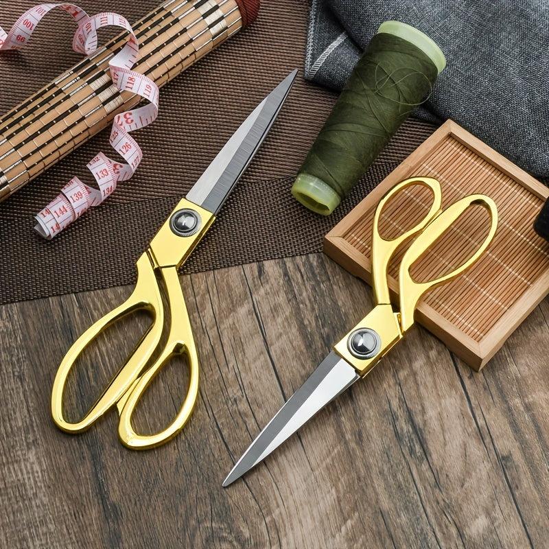 Golden Fabric Scissors Stainless Steel Tailor Scissors