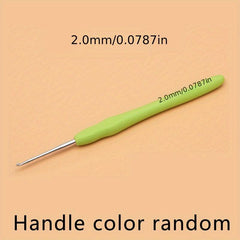 Crochet Tool Set Hook Doll Wool Thread Stainless Steel Soft Handle Crochet Needl