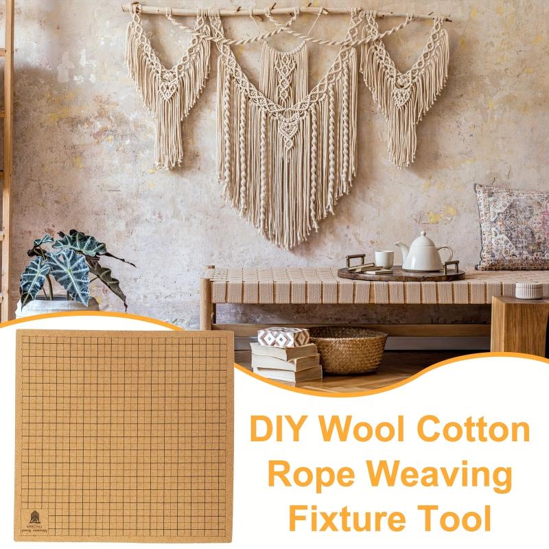 Macrame Board 38x38 Double Sided Portable Braiding Board