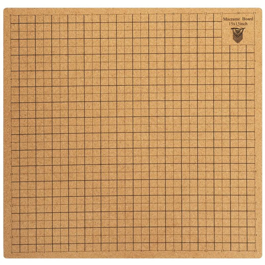 Macrame Board 38x38 Double Sided Portable Braiding Board
