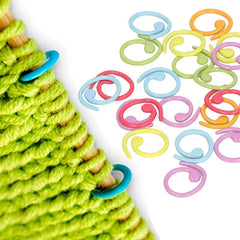 20pcs Stitch Rings Hook Markers Needles Stoppers for Knitting Croche