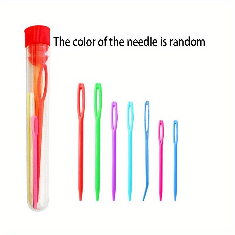 Colorful Sweater Needles Stitching Set Large Hole Beanie Croc