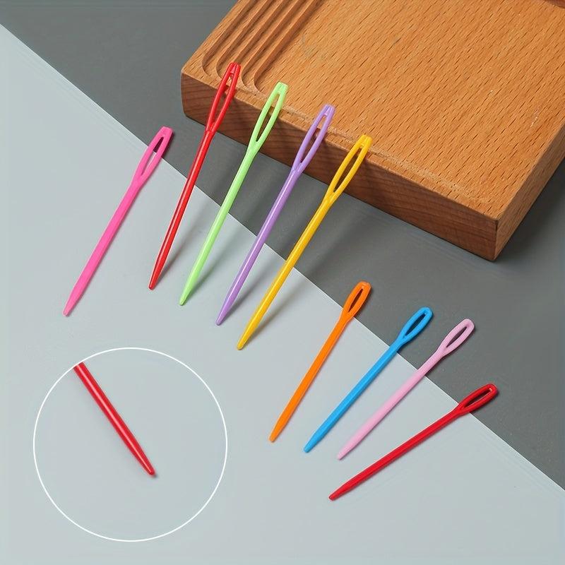 Colorful Sweater Needles Stitching Set Large Hole Beanie Croc