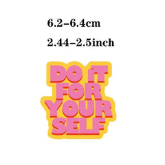 100pcs Inspirational Stickers Pack Vinyl Quote Affirmation Positive Stickers