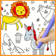 Cm Students' Drawing Scroll Coloring Paper Roll Sticky DIY Painting Drawing