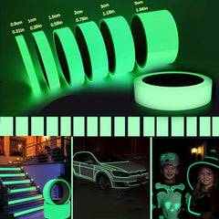 Waterproof Glow In The Dark Tape Sticker Bright Fluorescent Outdoor