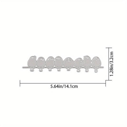 Birds Metal Cutting Dies Scrapbooking Paper Craft Blade Punch Stencils