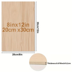 Basswood Sheets Crafts 20 2mm Thin Plywood Unfinished Wood Boards