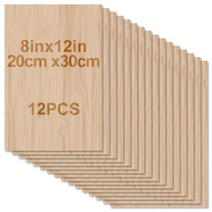 Basswood Sheets Crafts 20 2mm Thin Plywood Unfinished Wood Boards