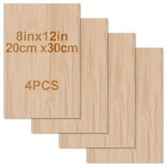 Basswood Sheets Crafts 20 2mm Thin Plywood Unfinished Wood Boards