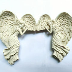 Redemption Angel Door Frame Pendant Left and Right Angel Wings Resin Crafts