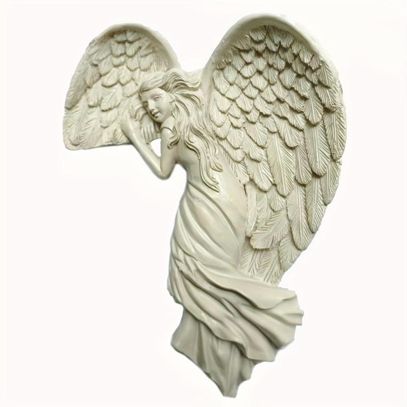 Redemption Angel Door Frame Pendant Left and Right Angel Wings Resin Crafts