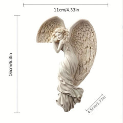 Redemption Angel Door Frame Pendant Left and Right Angel Wings Resin Crafts