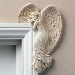 Redemption Angel Door Frame Pendant Left and Right Angel Wings Resin Crafts