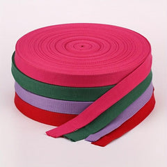 Colorful Webbing Marching Backpack with Canvas Box Bag