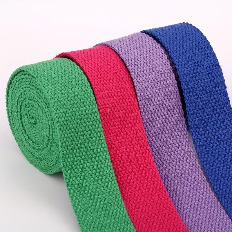 Colorful Webbing Marching Backpack with Canvas Box Bag