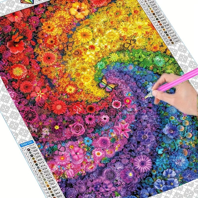 Abstract Flower Full Diamond Painting Kit