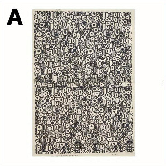 Ceramic Decal Transfer Paper for Pottery DIY - Flower Design