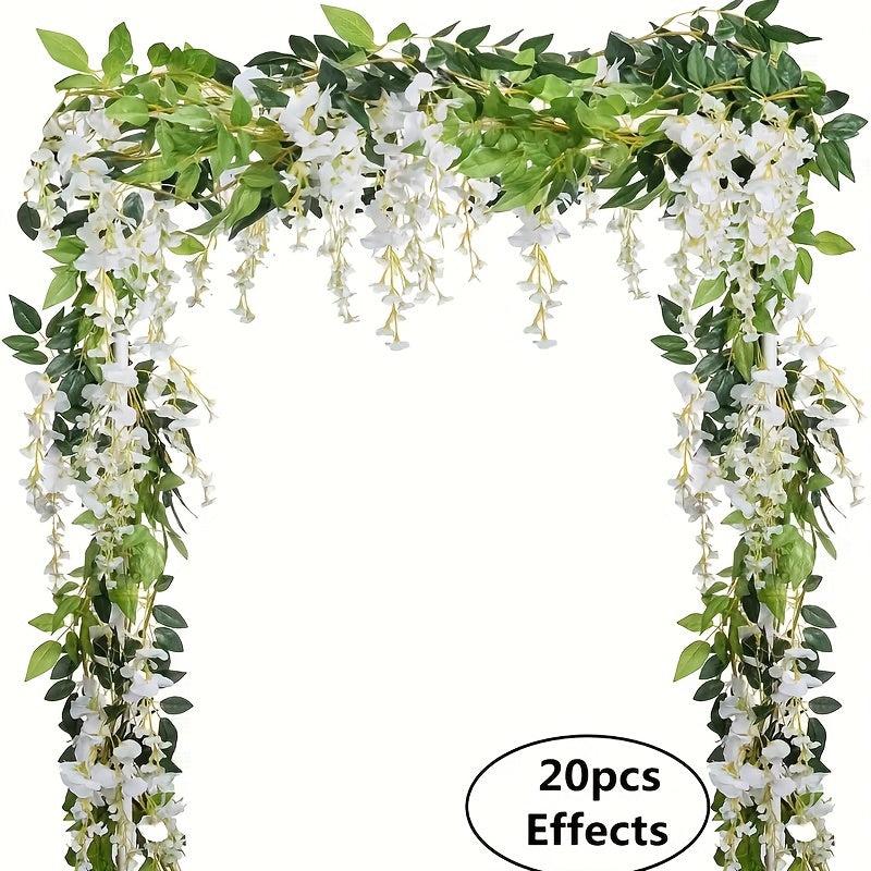 6ft Artificial Wisteria for Home Garden Wedding Decor