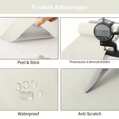 50x137cm Self Adhesive PU Leather Patches DIY Stickers Faux Synthetic Stick