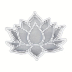 Lotus Flower Coaster Silicone Resin Mold Craft DIY Candle Mould
