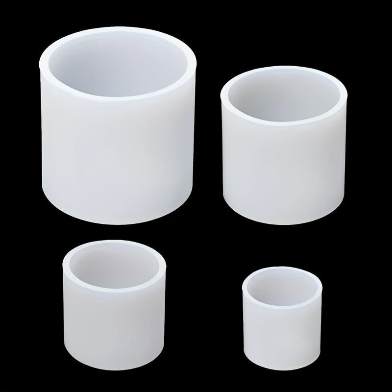 Cylindrical Candle Molds Resin Soap Clay Craft
