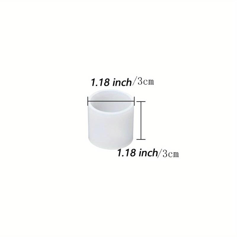 Cylindrical Candle Molds Resin Soap Clay Craft