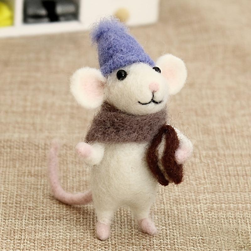 Needle Felting Kit For Beginners Teacher Mouse