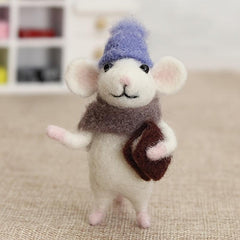 Needle Felting Kit For Beginners Teacher Mouse