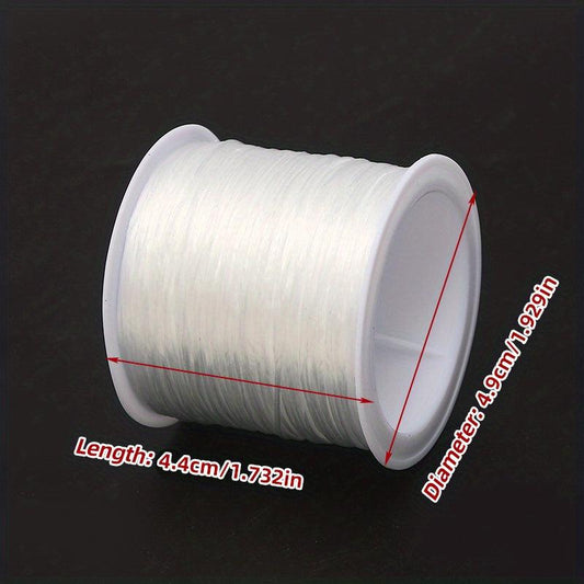 50m 0.8mm Elastic Bracelet String Beading String Jewelry Cord