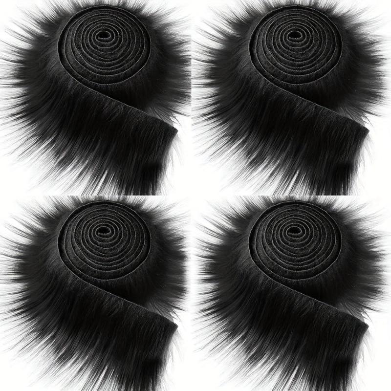 Faux Fur Decor Ribbon for DIY Craft Clothing - Fabric Supplies