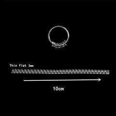 Ring Size Adjuster Spiral Tightener Transparent Ring Resizer