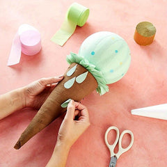 12pcs Foam Tree Cones DIY Arts Crafts Gnome Holiday Decoration