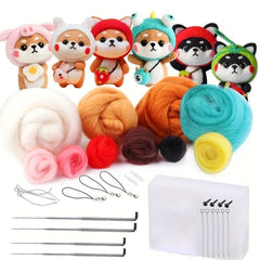 Needle Felting Starter Kit with Instructions