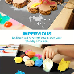 Large Silicone Craft Mat for Resin Molds - Clay & Paint Mat
