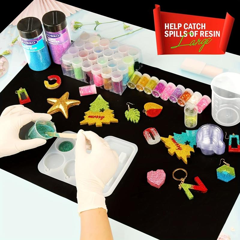 Large Silicone Craft Mat for Resin Molds - Clay & Paint Mat