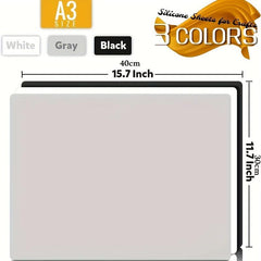 Large Silicone Mats for Crafts 39x29 - Resin Jewelry Casting Sheets