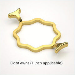 Flower Wax Seal Stamp Ring 2 Stamp Holder Set