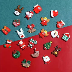 Christmas Assorted Craft Resin Pendants Ornaments for DIY Craft Making