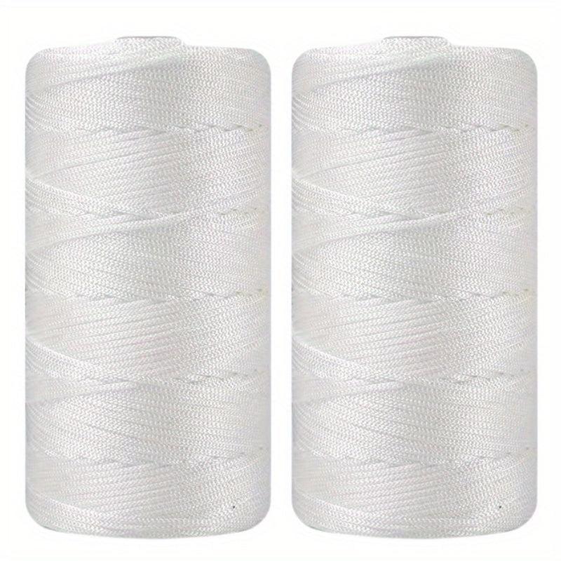 2pcs Ice Linen Silk Nylon Crochet Thread for Hand Knitted Projects 100g pc